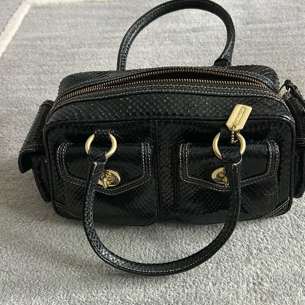 Brand new Coach bag. Small to medium size. Alligator leather.